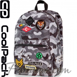 Cool Pack Cross Ученическа раница Camo Green Badges A26111 Cool Pack Cross Ученическа раница Camo Green Badges A26111
